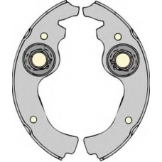 M536 MGA Комплект тормозных колодок