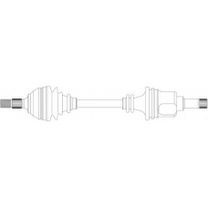 CI3071 General Ricambi Приводной вал