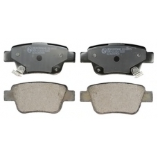 B110895 DENCKERMANN Комплект тормозных колодок, дисковый тормоз