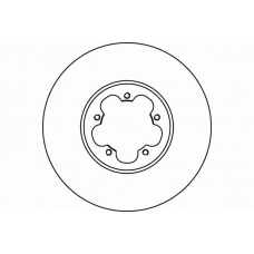 MDC1760 MINTEX Тормозной диск