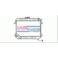 1605501 KUHLER SCHNEIDER Радиатор, охлаждение двигател