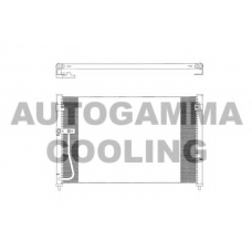 102678 AUTOGAMMA Конденсатор, кондиционер