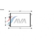 RTA5305 AVA Конденсатор, кондиционер