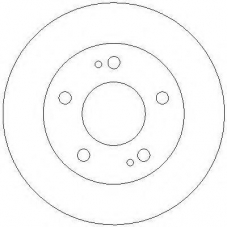 AC2496D AC Delco Тормозной диск