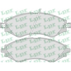 05P729 LPR Комплект тормозных колодок, дисковый тормоз