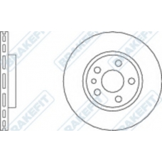 DK6073 APEC Тормозной диск
