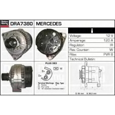 DRA7380 DELCO REMY Генератор