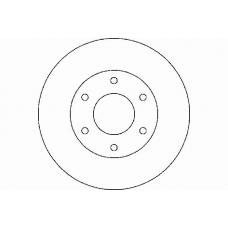 MDC822T MINTEX Тормозной диск