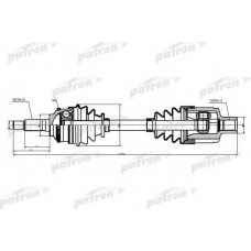 PDS2923 PATRON Приводной вал