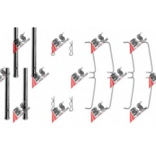 0907Q ABS Комплектующие, колодки дискового тормоза