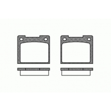 0039.20 REMSA Комплект тормозных колодок, дисковый тормоз