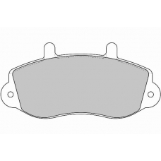 FD6781V NECTO Комплект тормозных колодок, дисковый тормоз