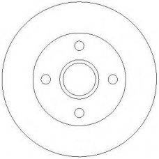 AC2087D AC Delco Тормозной диск