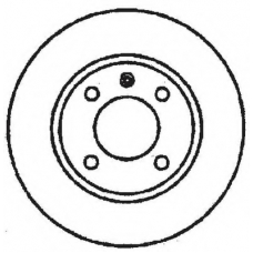 561361BC BENDIX Тормозной диск