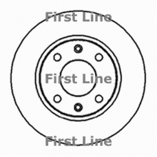 FBD218 FIRST LINE Тормозной диск