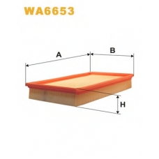 WA6653 WIX Воздушный фильтр