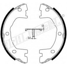 1034.101 fri.tech. Комплект тормозных колодок, стояночная тормозная с