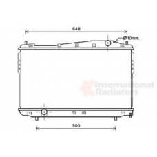 60812136 SCHLIECKMANN Радиатор, охлаждение двигателя