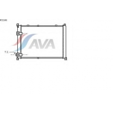 RT2140 AVA Радиатор, охлаждение двигателя