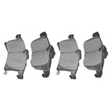 06.35.032 TRUCKTEC AUTOMOTIVE Комплект тормозных колодок, дисковый тормоз