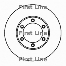 FBD561 FIRST LINE Тормозной диск