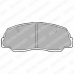 LP400 DELPHI Комплект тормозных колодок, дисковый тормоз