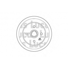 DB4014 TRW Тормозной барабан