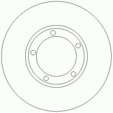 D2490 ROULUNDS Тормозной диск