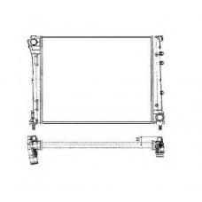 53527 NRF Радиатор, охлаждение двигателя