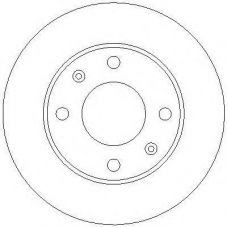 AC2014D AC Delco Тормозной диск