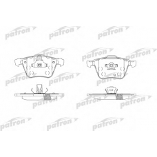 PBP1631 PATRON Комплект тормозных колодок, дисковый тормоз