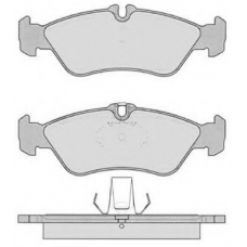 RA.0629.1 RAICAM Комплект тормозных колодок, дисковый тормоз
