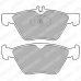 LP1589 DELPHI Комплект тормозных колодок, дисковый тормоз