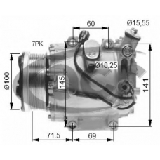 130663R ACR Компрессор, кондиционер
