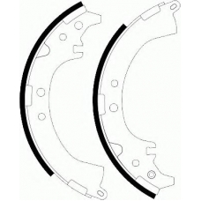 FSB564 FERODO Комплект тормозных колодок