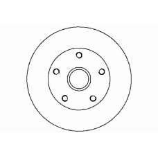 MDC2000 MINTEX Тормозной диск