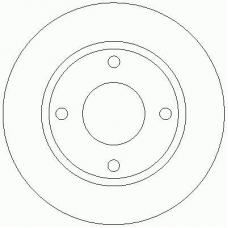 D2386 ROULUNDS Тормозной диск