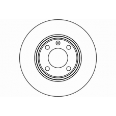 MDC1538 MINTEX Тормозной диск
