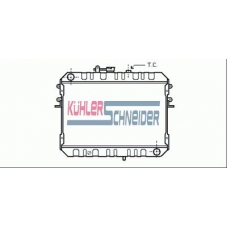 0202901 KUHLER SCHNEIDER Радиатор, охлаждение двигател