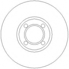 AC2121D AC Delco Тормозной диск