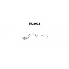 KI23022 VENEPORTE Труба выхлопного газа