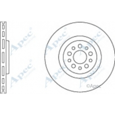DSK2584 APEC Тормозной диск