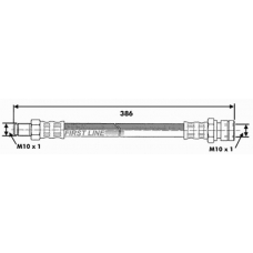 FBH6410 FIRST LINE Тормозной шланг
