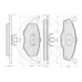 12085 OPTIMAL Комплект тормозных колодок, дисковый тормоз