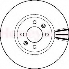 562131B BENDIX Тормозной диск