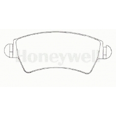 573036S STOP Комплект тормозных колодок, дисковый тормоз