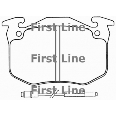 FBP1384 FIRST LINE Комплект тормозных колодок, дисковый тормоз