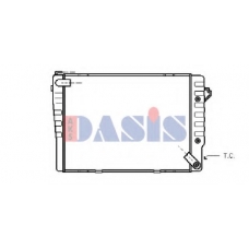 050220N AKS DASIS Радиатор, охлаждение двигателя
