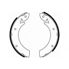 GS6102 TRW Комплект тормозных колодок