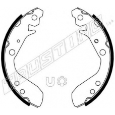 044.022 TRUSTING Комплект тормозных колодок